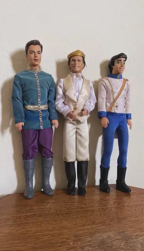 Lote 4 Príncipes Barbie