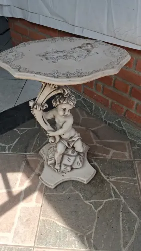 Mesa lateral em murano, vintage
