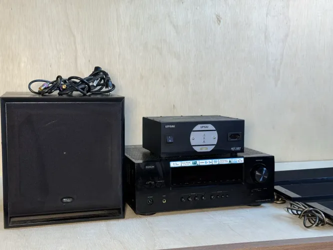 Grande Oportunidade - Home Theater Premium Denon/KEF