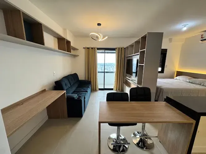 Apartamento com 1 dormitório para alugar, 46 m² por R$ 5.370,00/mês - Bosque - Campinas/SP