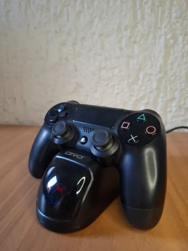 CONTROLE DUALSHOCK 4 ORIGINAL + BASE CARREGADORA