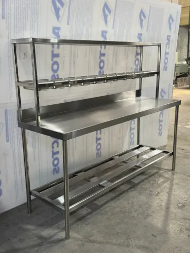 Condimentadora refrigerada inox para pizzaria 1500mm SS