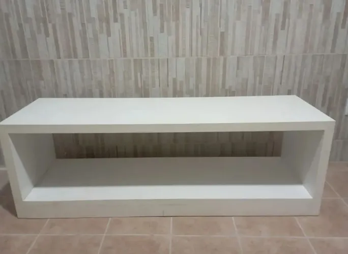 Rack branco madeira boa (para vender logo)