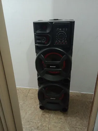 Caixa de som Bluetooth AMVOX 1500W Barato