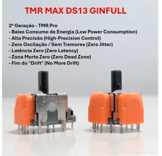 Par Analógico TMR MAX DS13 GINFULL 2° Geração TMR Pro