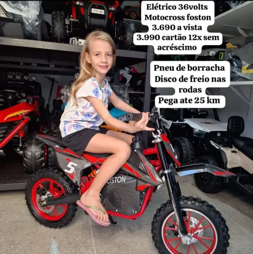 Motinha elétrica infantil foston 