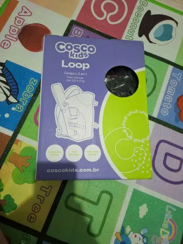 Canguru Cosco Kids Loop 3 em 1 - Semi novo na caixa
