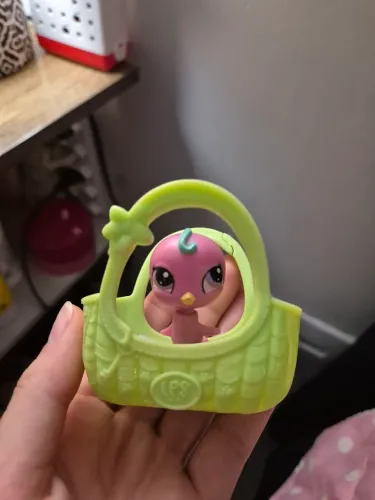 Passarinho Lps littlest pet shop Mc Donalds 2010