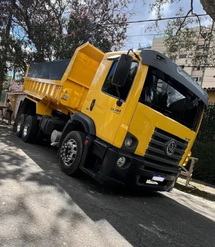 vw 24280 2014 caçamba