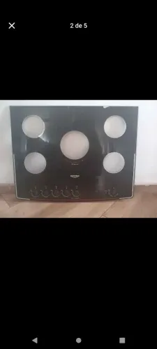 Vendo mesa de vidro do fogão Dako 5 bocas supreme 