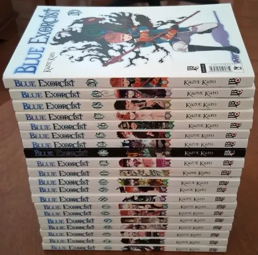 Mangá Blue Exorcist Vol 1 Ao 20 - Kazue Kato Editora JBC