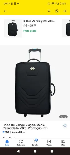 MALA DE VIAGEM TAMANHO MÉDIO