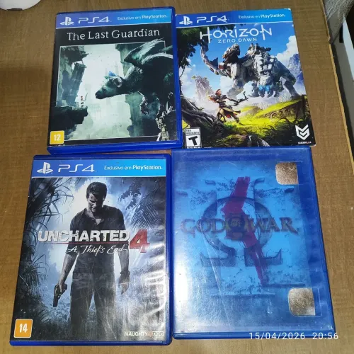 Jogos de PS4 conservados 60,00