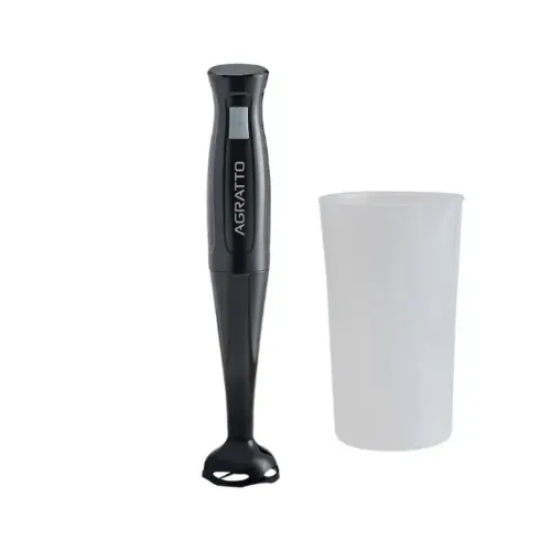 Super Mixer Agratto Preto C/Copo 220V 200W Dividimos Em Até 10x Sem Juros