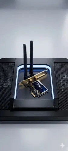 Placa wi-fi 2.4/2.5 + bluetooth 4.2 Derapid