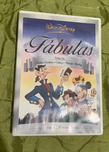 Filme Fabulas Walt Disney Original Usado