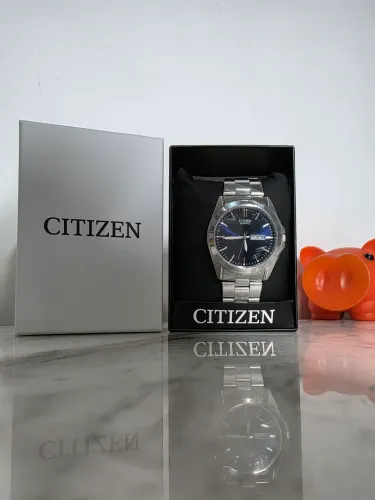 Relógio Citizen Masculino Quartz Azul - Aço Inoxidável | Original c/ NF