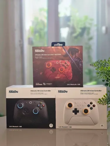 Controle 8Bitdo Ultimate TMR Modelos variados verifique a descrição.