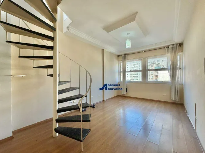 APARTAMENTO DUPLEX NA COBERTURA PARA LOCAÇÃO / CENTRO DE SÃO PAULO / REPUBLICA / 80 M² / D