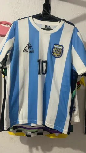 Camisa argentina retro 1986 # Maradona 
