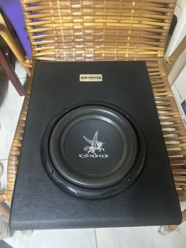 Caixa grave slim corzus 350w rms