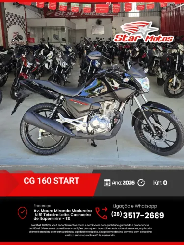 CG 160 Start 2026 - 0 km - EMPLACADA