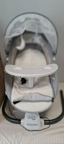 Cadeira de descanso e Balanço Elétrica Maxi Baby Cinza