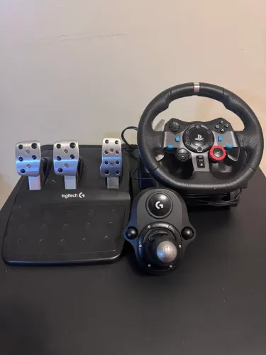 logitech g29 com câmbio