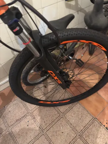 Bike OXS Glide 100 Aro 29-21 laranja