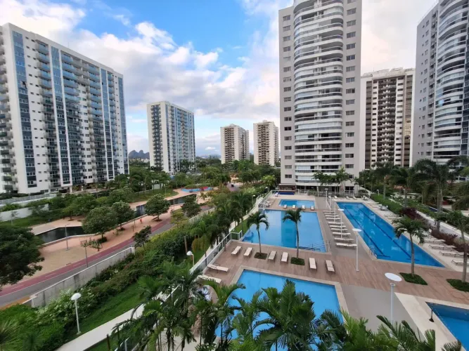 Imóvel para venda tem 115 metros quadrados com 3 quartos em Barra Olímpica - Rio de Janeir