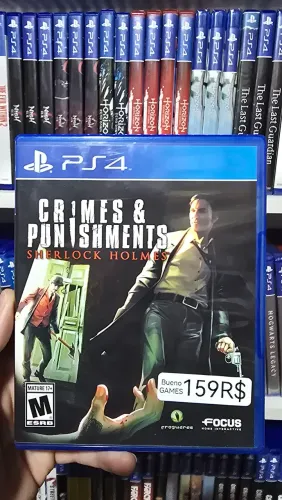 Crimes e punishements sherlock holmes - PS4