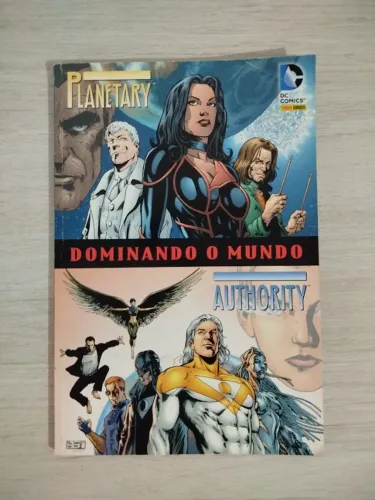 HQ Quadrinhos Planetary e Authority - Dominando o Mundo (capa cartão)