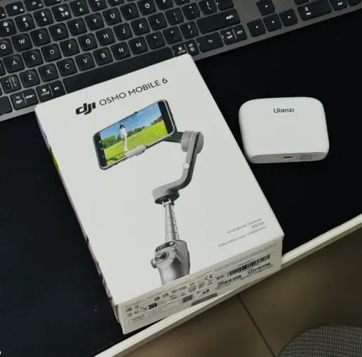 Dji Osmo Mobile 6 + Microfone Ulanzi
