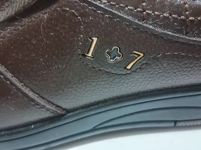 Sapato masculino premium importado couro legitimo n.38 impecável seminovo