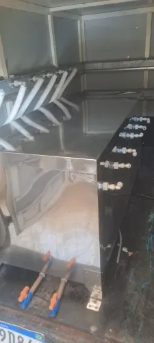 CHOPEIRA A GELO PARA 6 TORNEIRAS TODA EM INOX