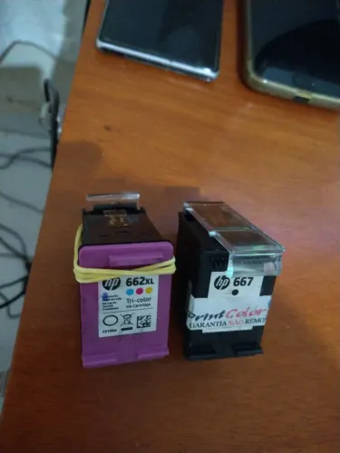 Cartucho HP 667 Black / 662xl Color