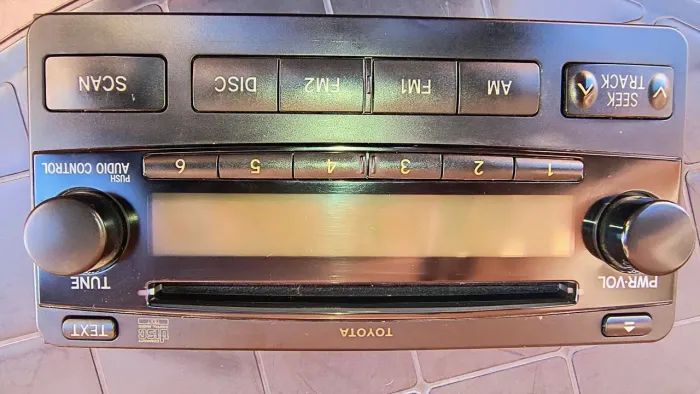 Toca cd original Toyota 