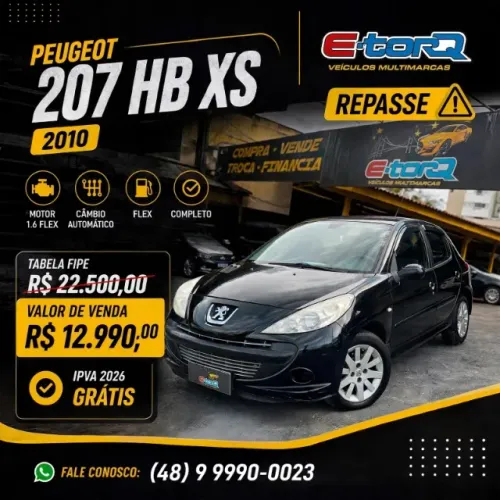 Peugeot 207 XS 1.6 Flex 16V 5P Aut. 2010