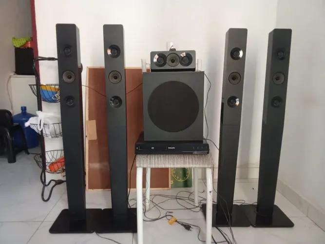 Vendo ou troco home theater