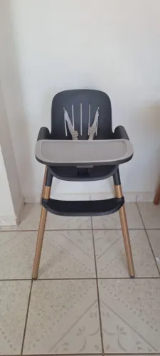Cadeira de Refeição Burigotto Poke Preta
