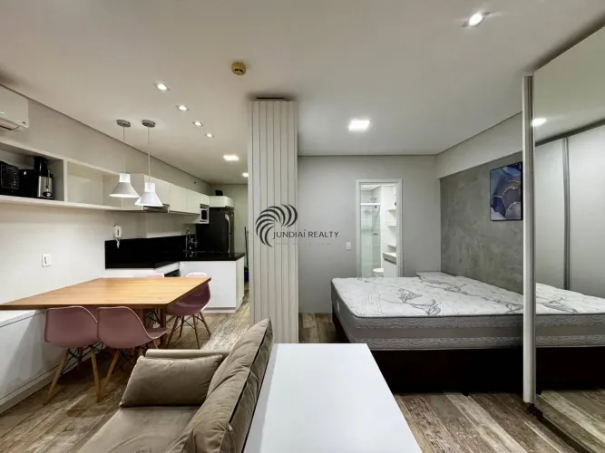 Apartamento Locação Mobiliado - Studio 45m²  Bairro Vila Arens - Jundiaí - SP