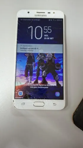 Samsung Galaxy J7 Prime funcionando - para uso ou retirada de peças