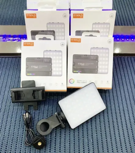 ?Luz de led portátil A?Gold SLF-12 *R$100,00* ?