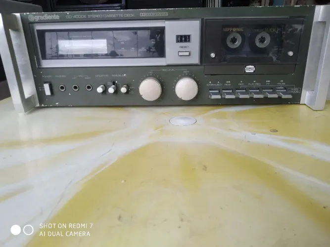 tape deck gradiente cd4000E