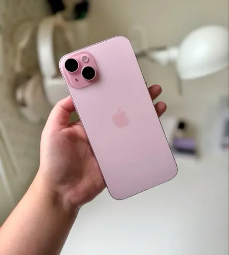 Iphone 15 rosa 128gb com 06 meses de garantia 