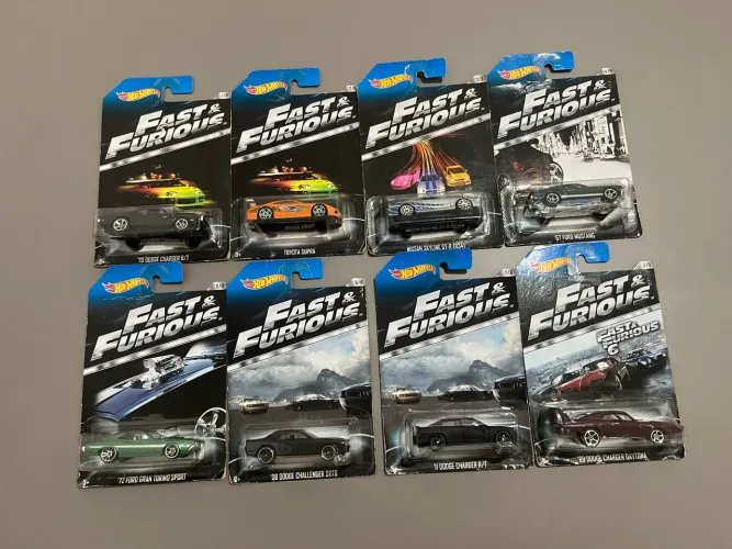 Vendo coleção velozes e furiosos hotwheels