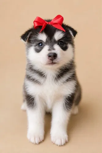 Filhotes de Husky siberiano