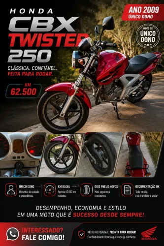 Honda CBX Twister 250 | 2009