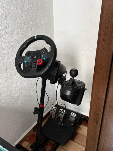 LOGITECH G29 + CÂMBIO + SUPORTE