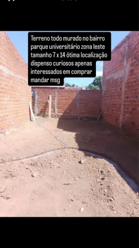 Terreno na zona leste